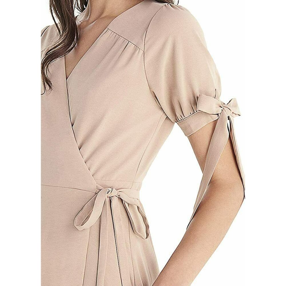 Our Heritage NWT Wrap Midi Wrap Dress - Picture 3 of 7